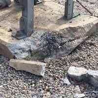 Lightning damage repaired in time for heatwave