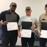 Employees recognized for leadership training