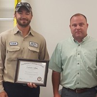 Employees recognized for training